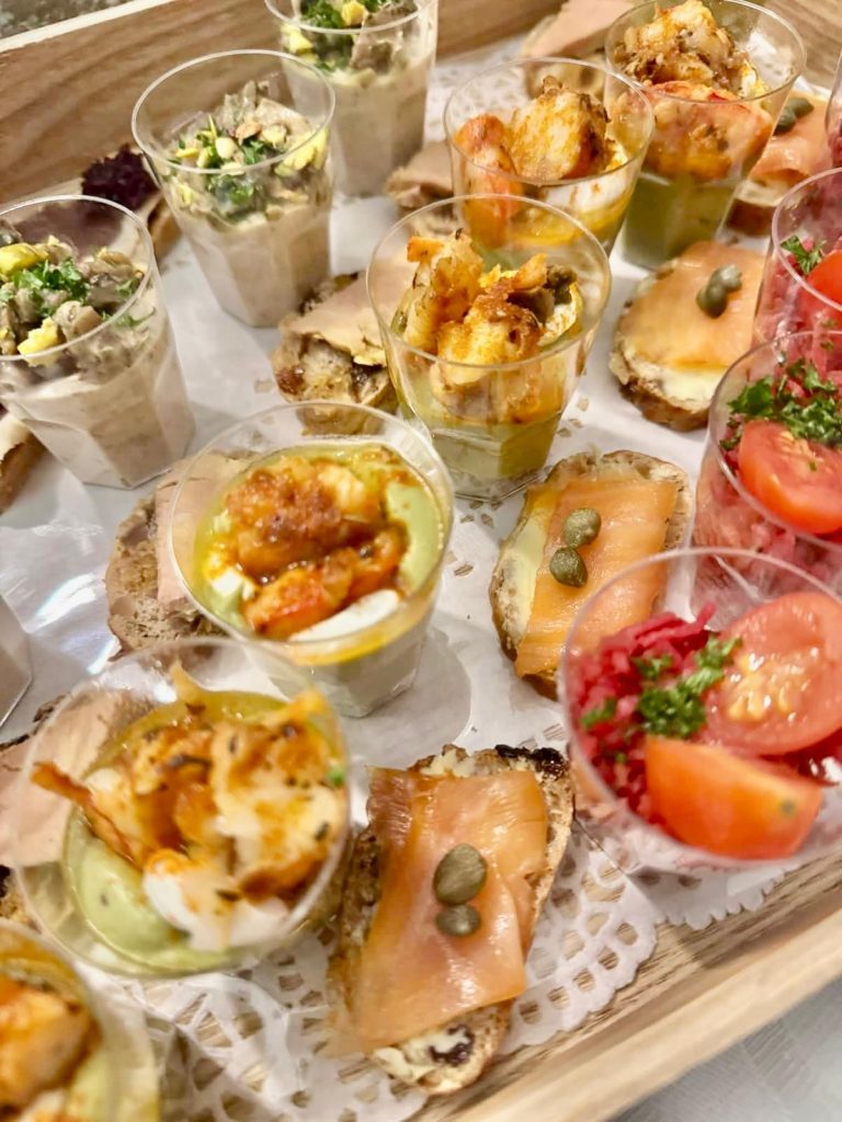 verrines évènement entreprise le relais traiteur